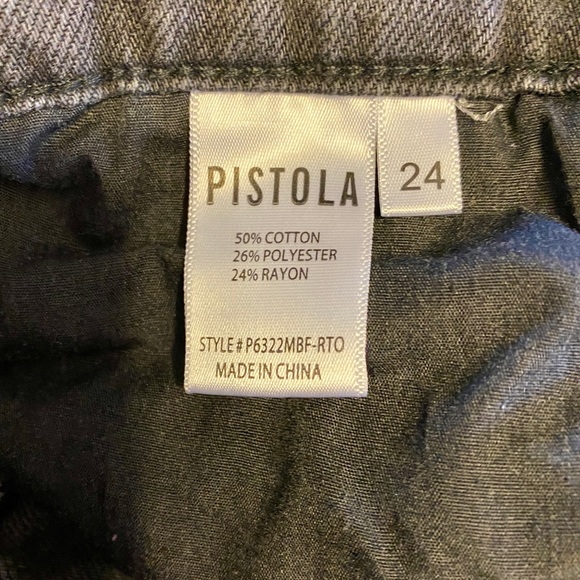 Pistola Cassie Super High Rise Straight Jeans 24 - Picture 6 of 7